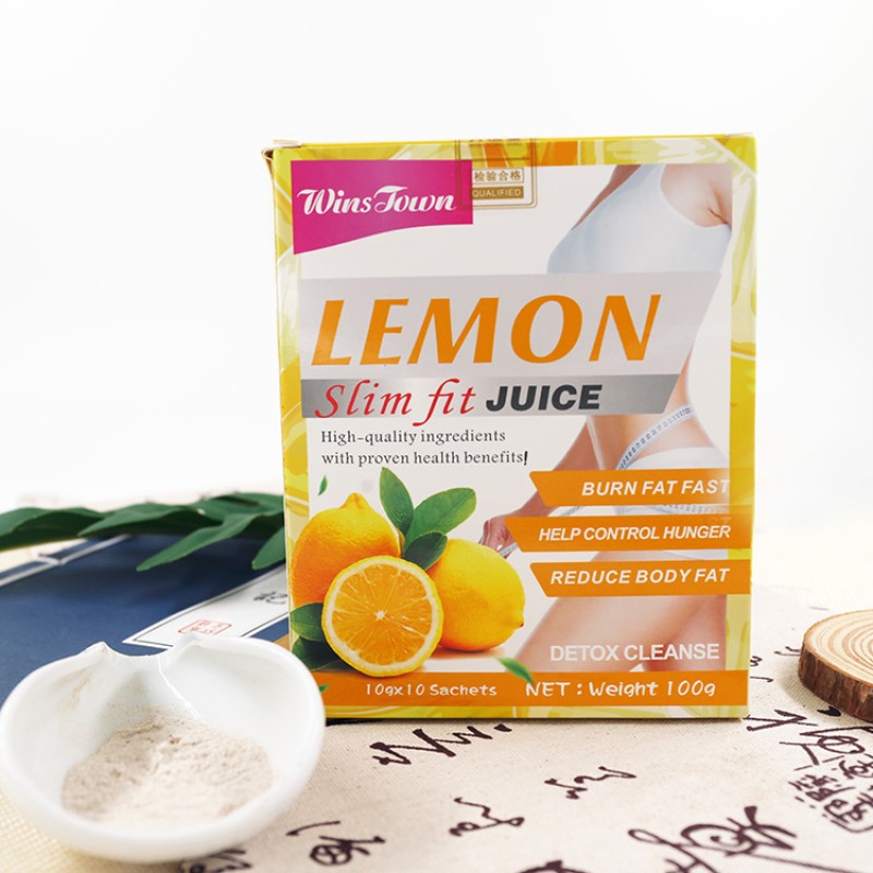 OEM/ODM Private Label  Lemon Slim Fit Juice Health Juice Drink Pineapple Health Juice Drink Powder