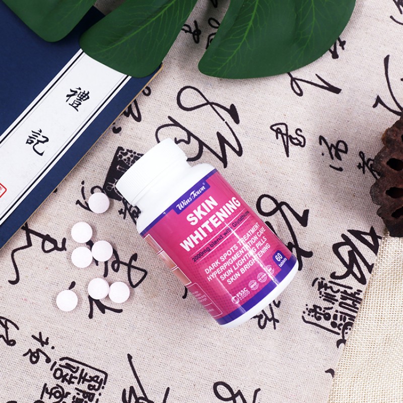 Custom Private Label Perfect White Skin Whitening Pills Specially Created to Provide Effective Skin Brightening and Lightening