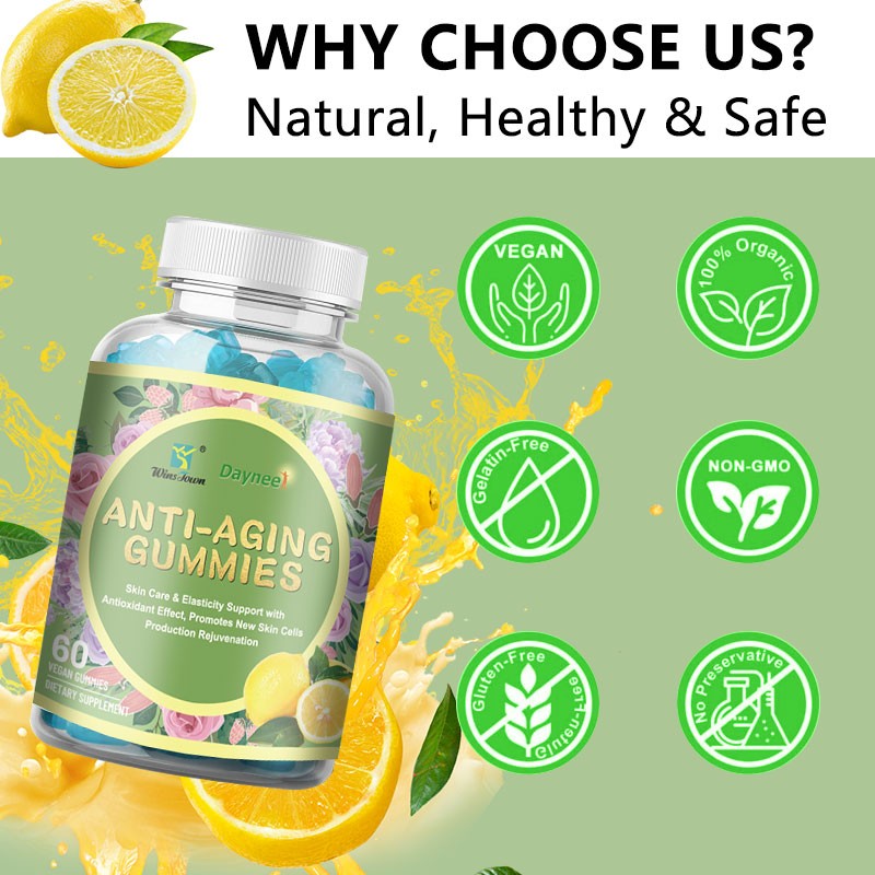 Gummy Candy OEM/ODM Custom Private Label LOGO Collagen Extract Supplement Vitamin Gummies