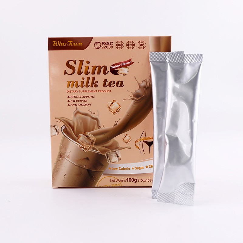 Wholesale Detox Flat Belly Weight Loss Milk Tea Bag Best Slimming Herbal Fast Skinny Slim Milk Tea