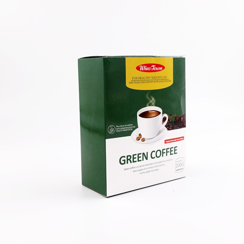 Custom Slimming Instant Coffee Natural Herbs Healthy Diet Weight Loss Slim Green Coffee for Wholesale
