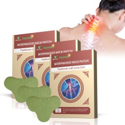 Relieve Neck Discomfort Neck Massage Patch Natural Herbal Wormwood Neck Patch