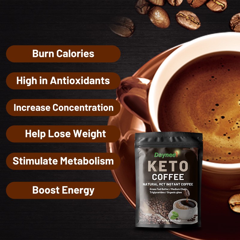 Wholesale Custom Natural Herb Weight Loss Instant Slim Coffee Organic Green Slimming Keto Coffee