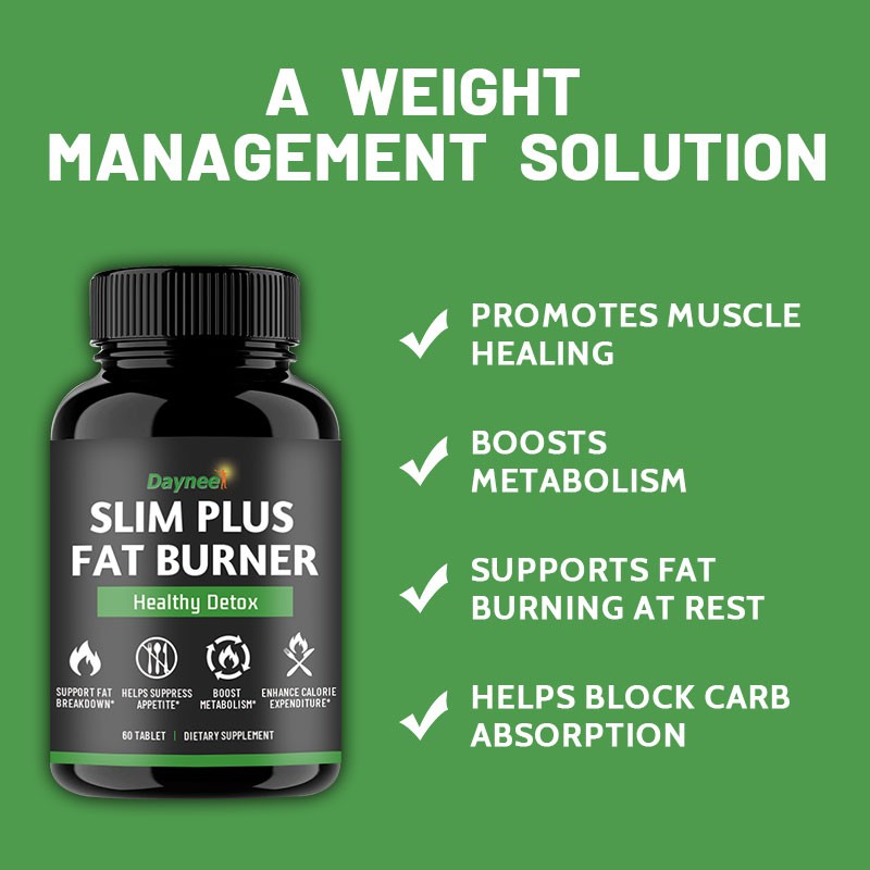Custom Private Brand Natural Herbal Plus Fat Burner Pills Capsules Fat Burning Tablets