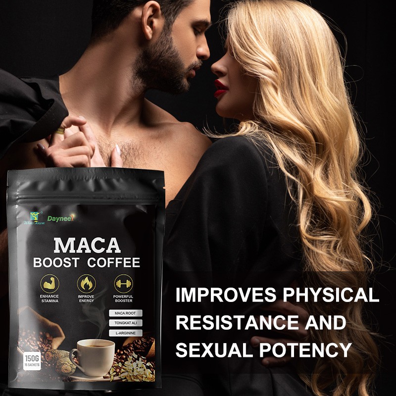 Boost Energy Tongkat Ali Maca Coffee X-Power Maca Instant Coffee for Men Guarana Coffee Malaysia