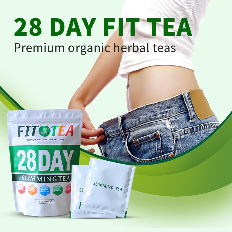Fit Tea 28 Day Herbal Burn Fat Weight Loss Detox Slim Diet Tea Bag Burning Natural Slimming Detox Green Tea for Fast Weight Loss