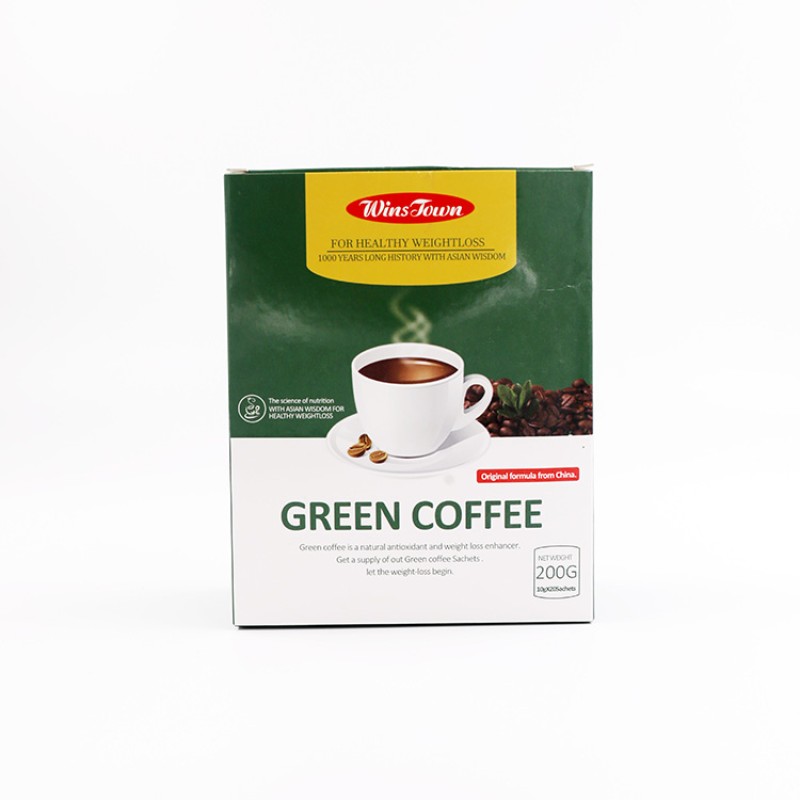 Custom Slimming Instant Coffee Natural Herbs Healthy Diet Weight Loss Slim Green Coffee for Wholesale