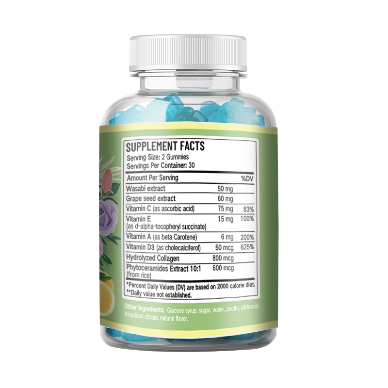 Gummy Candy OEM/ODM Custom Private Label LOGO Collagen Extract Supplement Vitamin Gummies