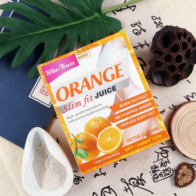Slimming Fruit Juice Powder Orange Slim Fit Juice Weight Loss Proven Health Benefits Detox Cleanse Orange Drinks