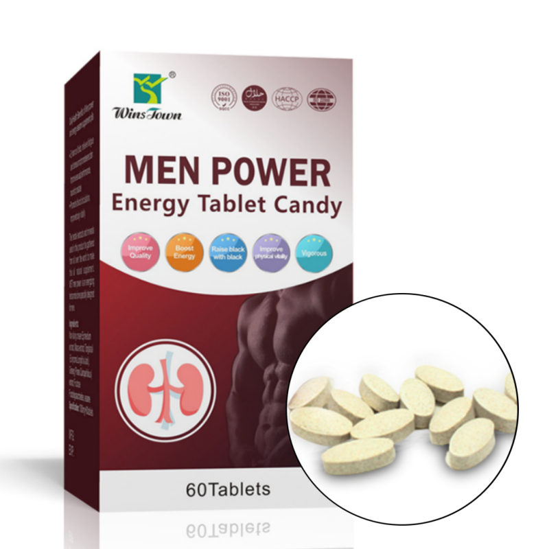Winstown Enhance Libido Relieve Fatigue and Stress and Promoteerection Men Power Energy Tablet Candy
