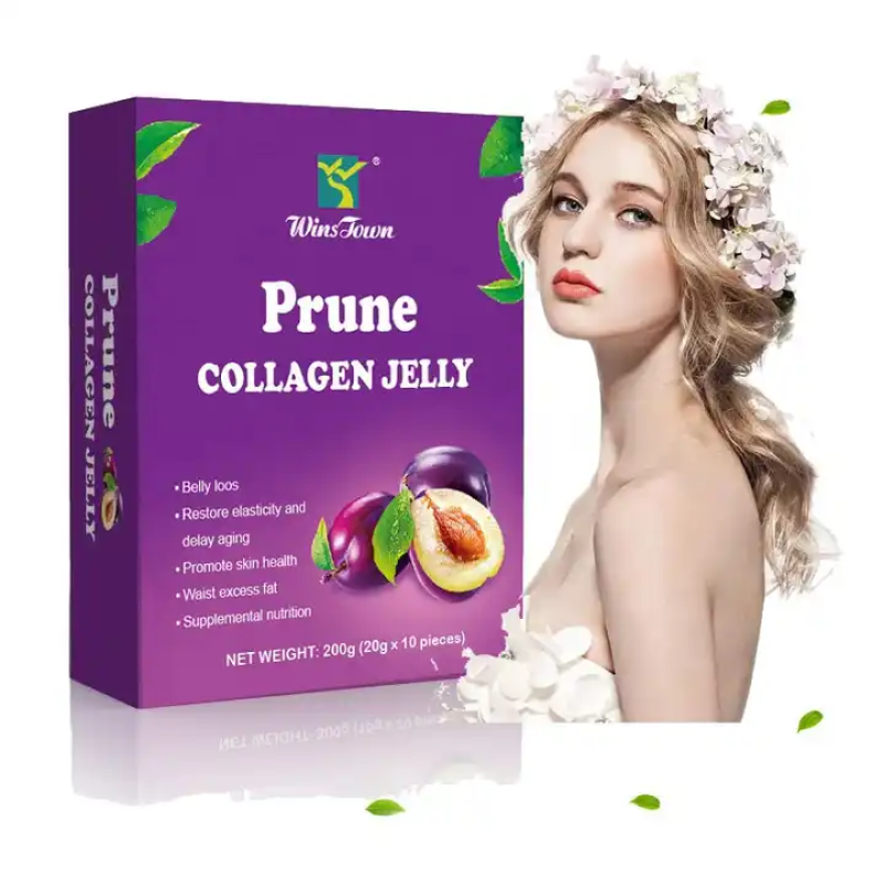 Prune Collagen Jelly Skin Care Whitening Anti-aging Jelly Pudding Collagen Weight Loss Slimming Jelly
