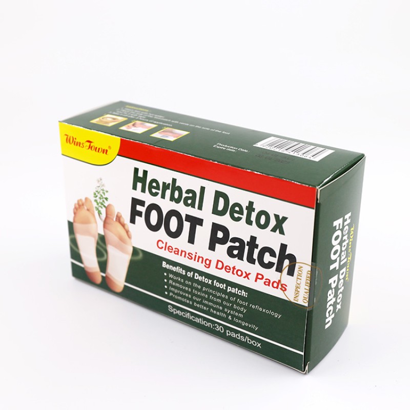 Wholesale Customized Foot Patch Detoxification Sleep Cleaning Organic Detox Foot Patch