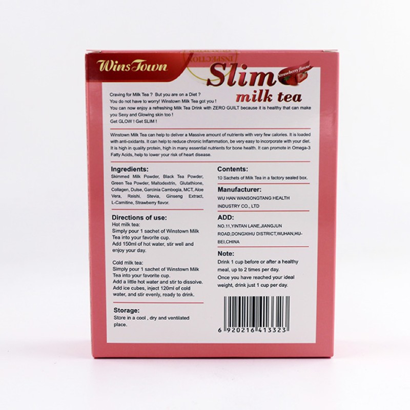 Slimming Tea Private Label Fast Weight Loss Body Hot Selling Tetox Flat Belly Wholesale Detox Slim Milk Tea