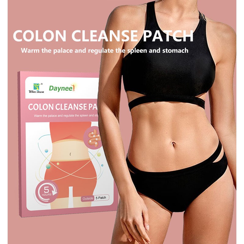 Natural Herbs Guangzhou Factory Customized Private Label Stomach Cleaning Patch Slim-ming Patch