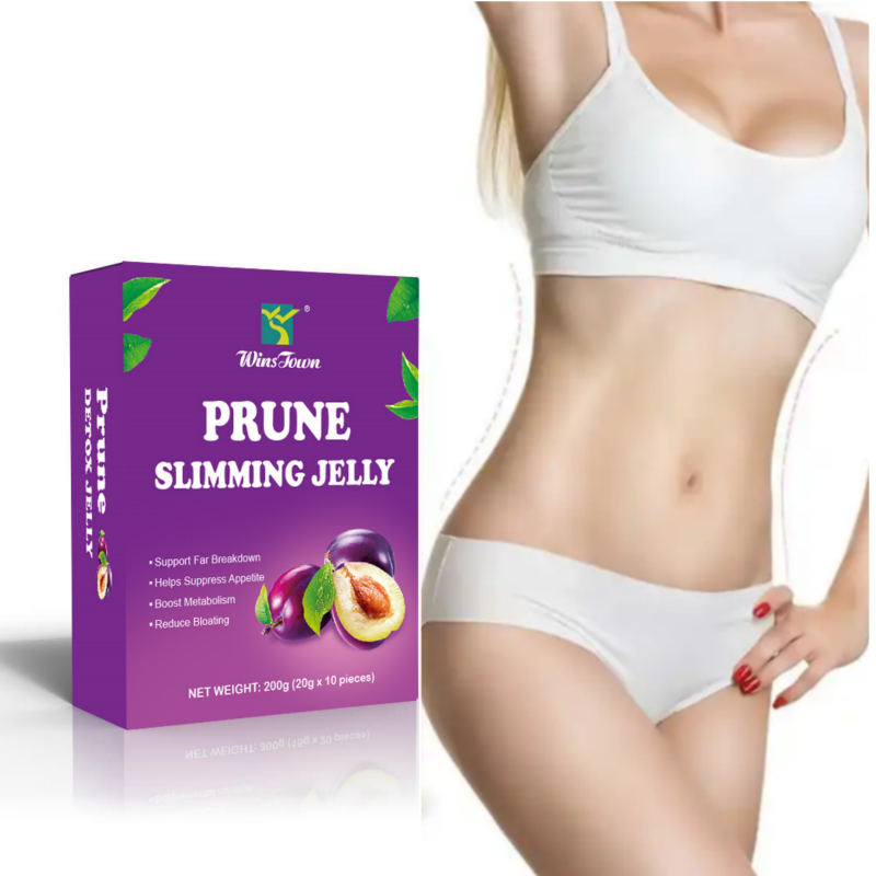 Prune Slimming Jelly Pudding Weight Loss Slim Fruit Jelly Candy