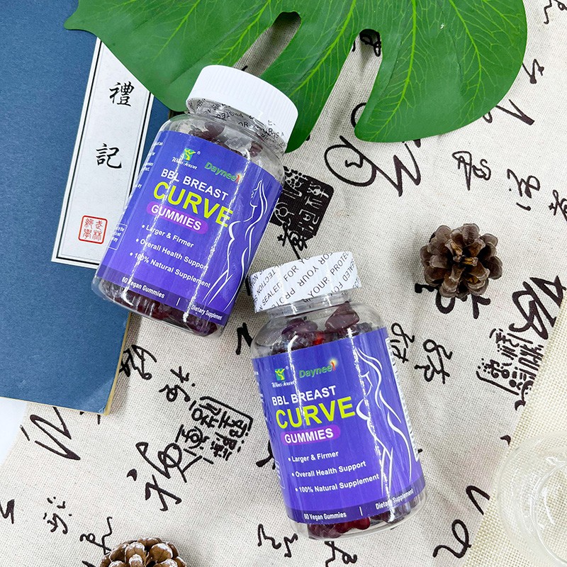 Breast Enhancement and Buttocks Enhancement with a Soft Candy That Adds Natural Curves Gummies Butt Curves