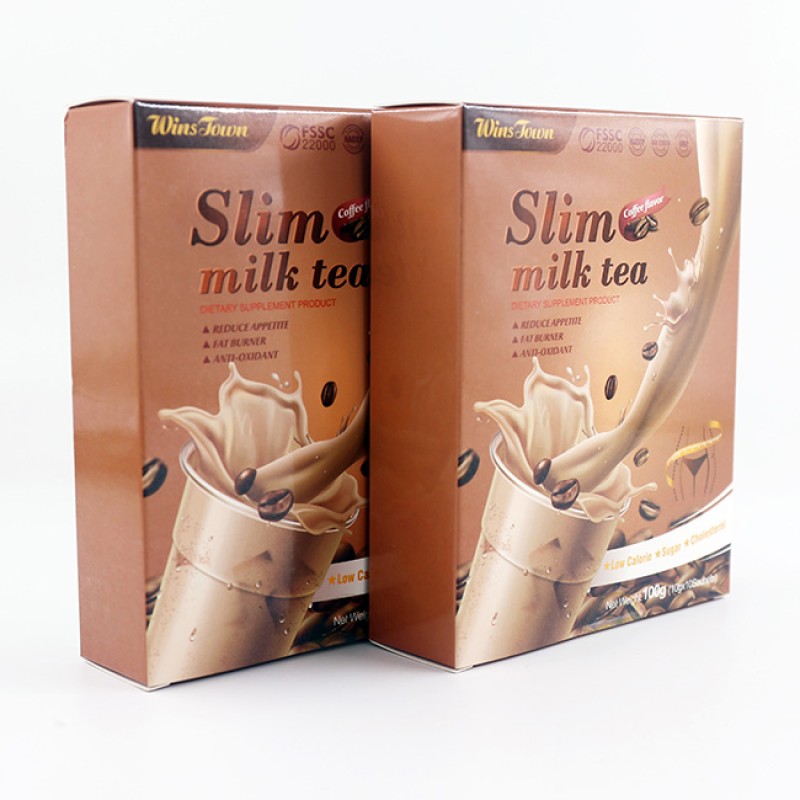 Slim Milk Tea Coffee Taste Milk Tea Can Reduce Belly Fat Burning Delicious Weight Loss and Detox