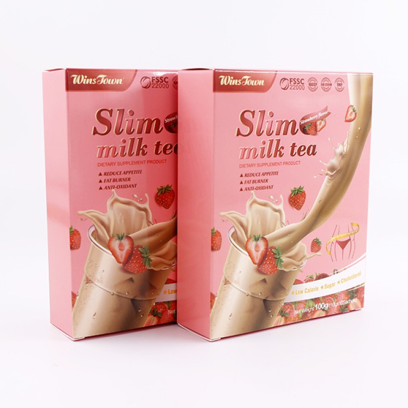 Flacor Strawberry Juice Flavor Beauty Milk Tea