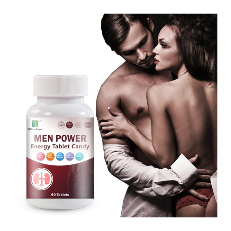 Winstown Enhance Libido Relieve Fatigue and Stress and Promoteerection Men Power Energy Tablet Candy