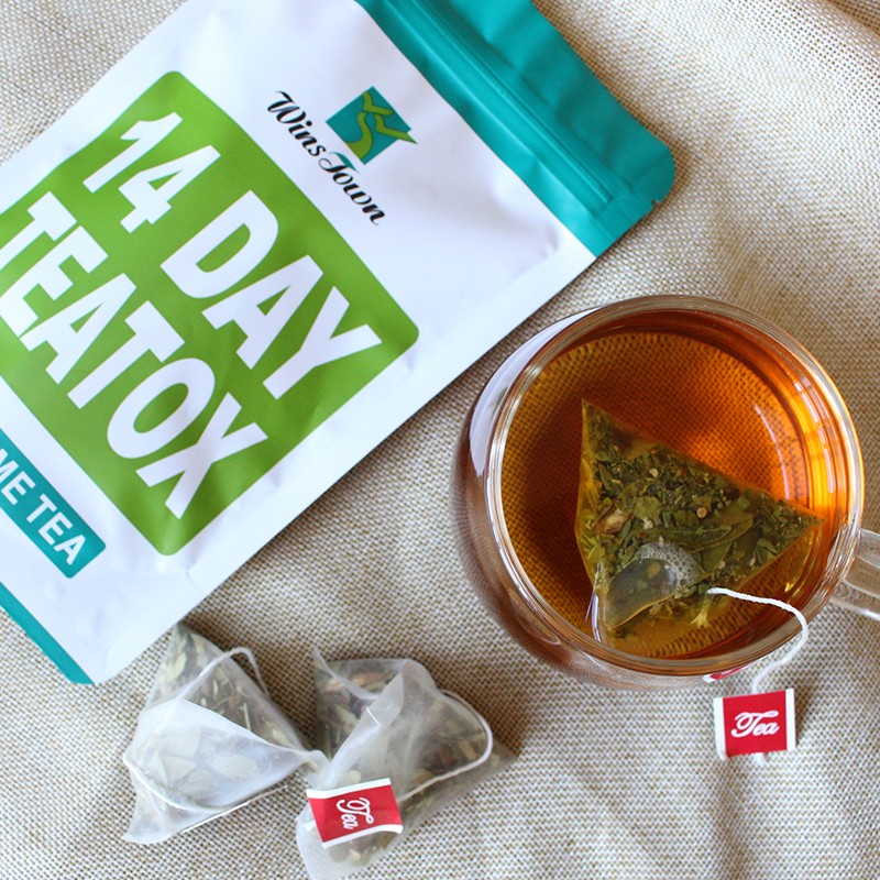 Winstown Fast Shaped Skinny Detox Slim Tea 14 Day Teatox Slim Burn Fat Cleanse Keto Diet Flat Belly Tea