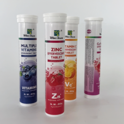 Sweet Orange Flavor Drink Zinc Effervescent Vitamin Tablets Supplements Effervescent Tablet