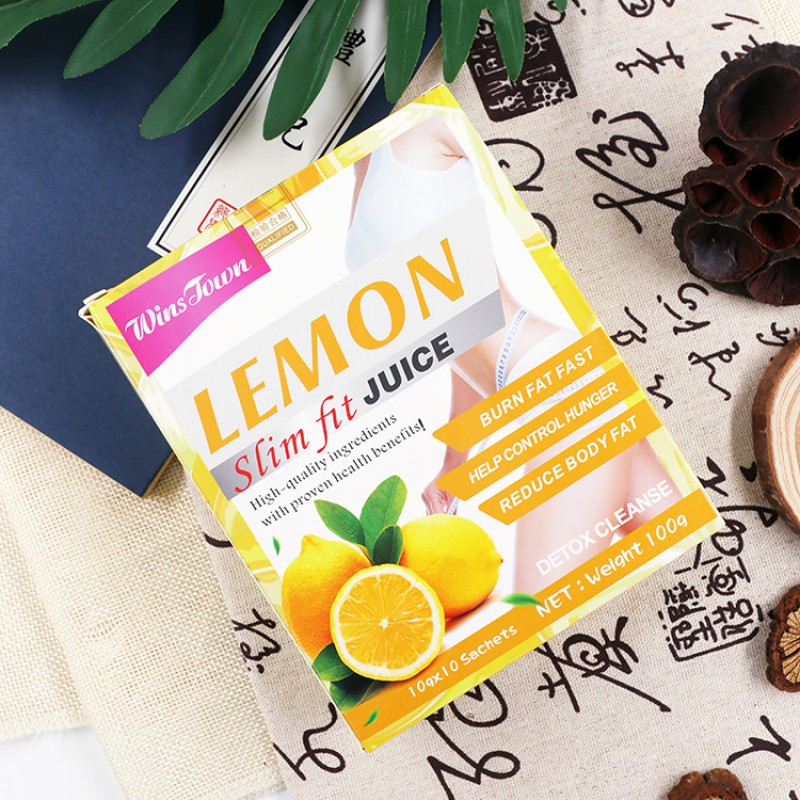 OEM/ODM Private Label  Lemon Slim Fit Juice Health Juice Drink Pineapple Health Juice Drink Powder