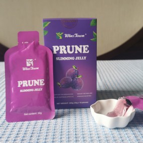 Customizable Prune Collagen Weight Loss Slim Yummy Fruit Syrup Flavor Jellies Candy Fruit Jelly Stick Yummy Pudding Fruit Jelly