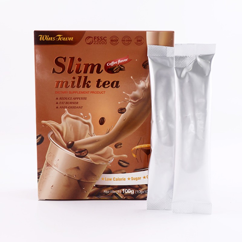 Slim Milk Tea Coffee Taste Milk Tea Can Reduce Belly Fat Burning Delicious Weight Loss and Detox