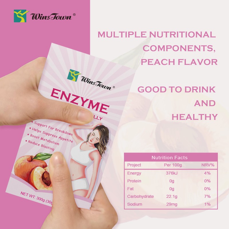 Healthy Enzyme Slimming Jelly Detox Lose Weight Pudding Daily Drinking Slim Jelly Food Supplements