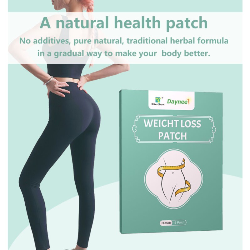 Flat Belly Natural Herbal Patch Fat Burn Manufacturer Organic Belly Navel Patches