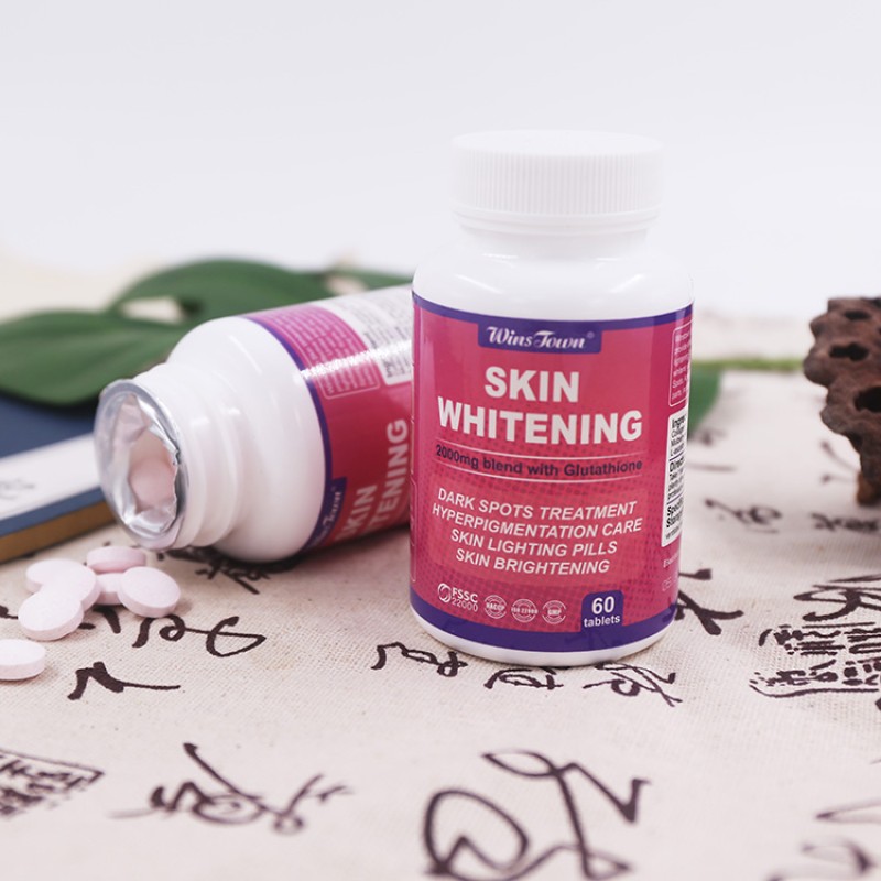 Custom Private Label Perfect White Skin Whitening Pills Specially Created to Provide Effective Skin Brightening and Lightening