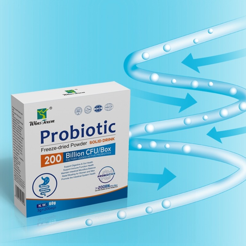 2023 Natural Herbal Probiotic Drink Private Label Improve Immunity Powder Probiotic Solid Drink