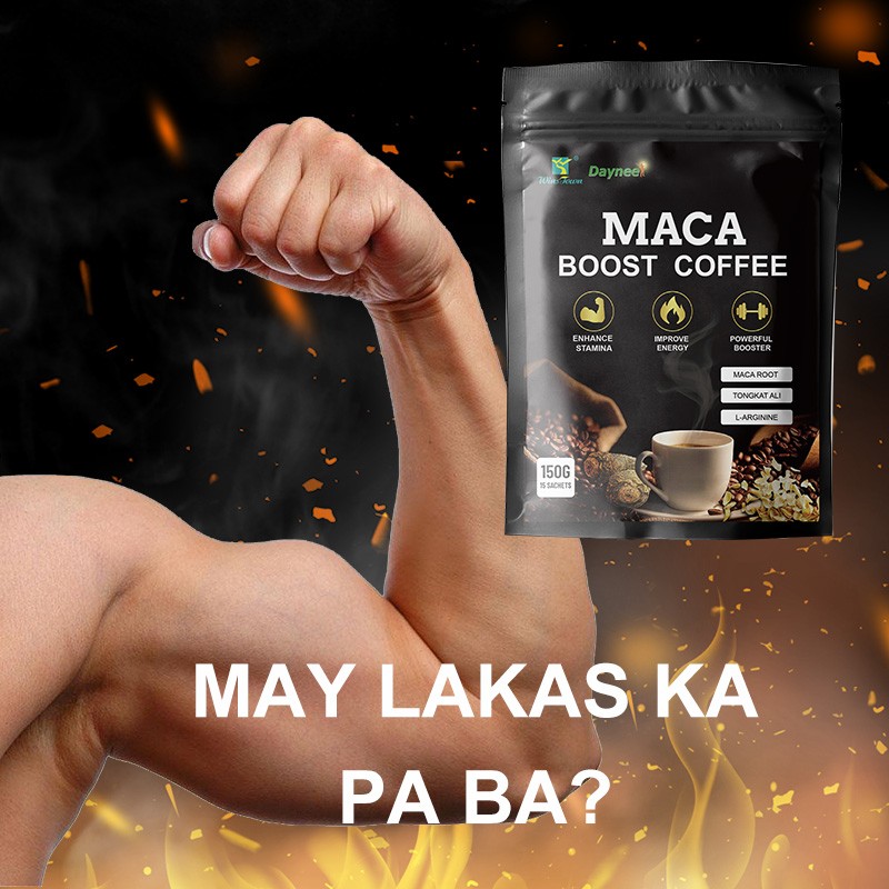 Boost Energy Tongkat Ali Maca Coffee X-Power Maca Instant Coffee for Men Guarana Coffee Malaysia