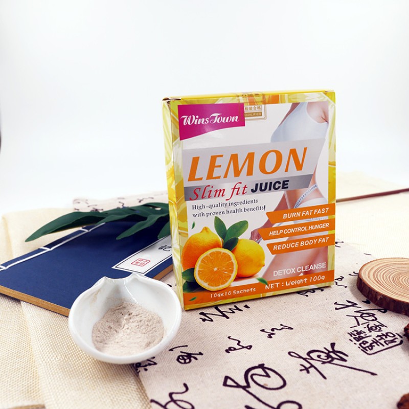 OEM/ODM Private Label  Lemon Slim Fit Juice Health Juice Drink Pineapple Health Juice Drink Powder