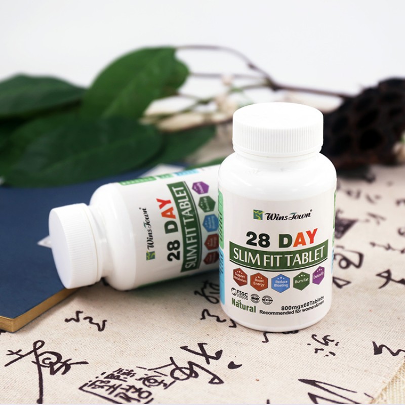 Guangzhou Supplier Custom 28 Day Fat Burning Tablet Pills Natural Chinese100% Herbal Extract Flat Belly Tablet