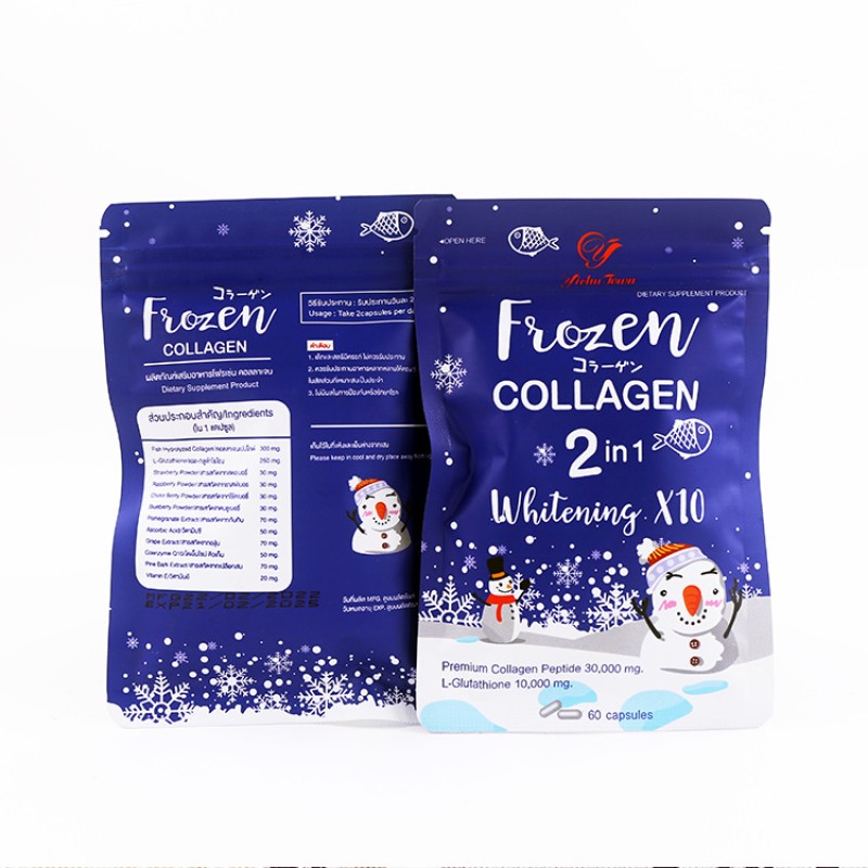 Skin Care Collagen Whitening Capsule Frozen Collagen 2 in 1 Whitening Capsule with Detox and Slimming Beauty Product