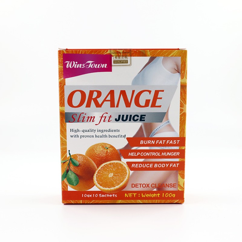 Slimming Fruit Juice Powder Orange Slim Fit Juice Weight Loss Proven Health Benefits Detox Cleanse Orange Drinks