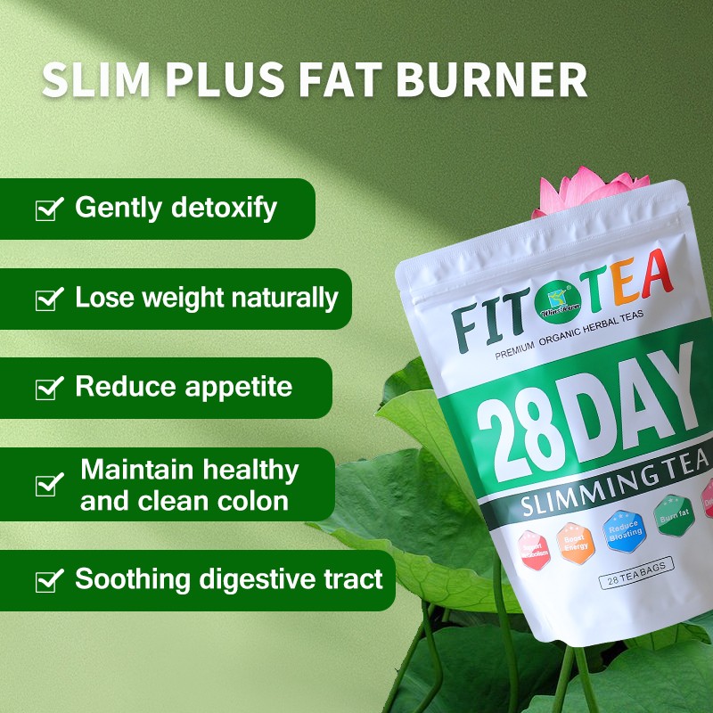 Fit Tea 28 Day Herbal Burn Fat Weight Loss Detox Slim Diet Tea Bag Burning Natural Slimming Detox Green Tea for Fast Weight Loss