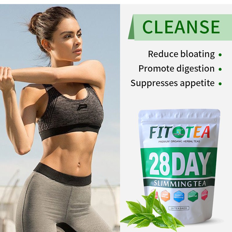 Custom Packaged Healthy Tea Bags for 28 Days Slim Body to Create Healthy Chinese Herbal Tea