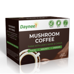 OEM/ODM Custom Private Label Instant Coffee Organic Reishi Extract Powder Ground Blend Mushroom Coffee
