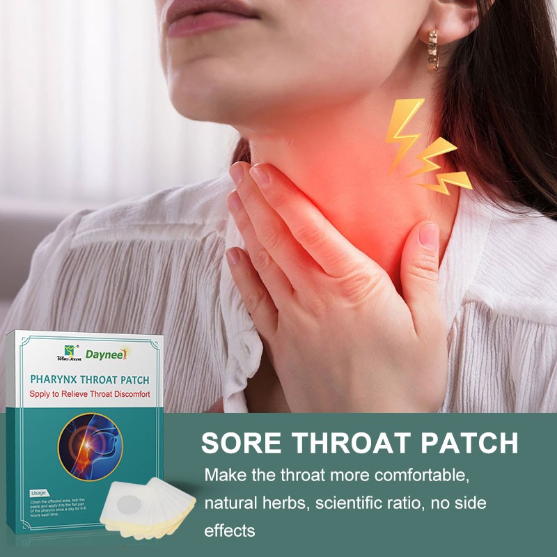 Customize Factory Pharynx Throat Patch Relieve Sore Throat Patch Private Label for Throat Healthy