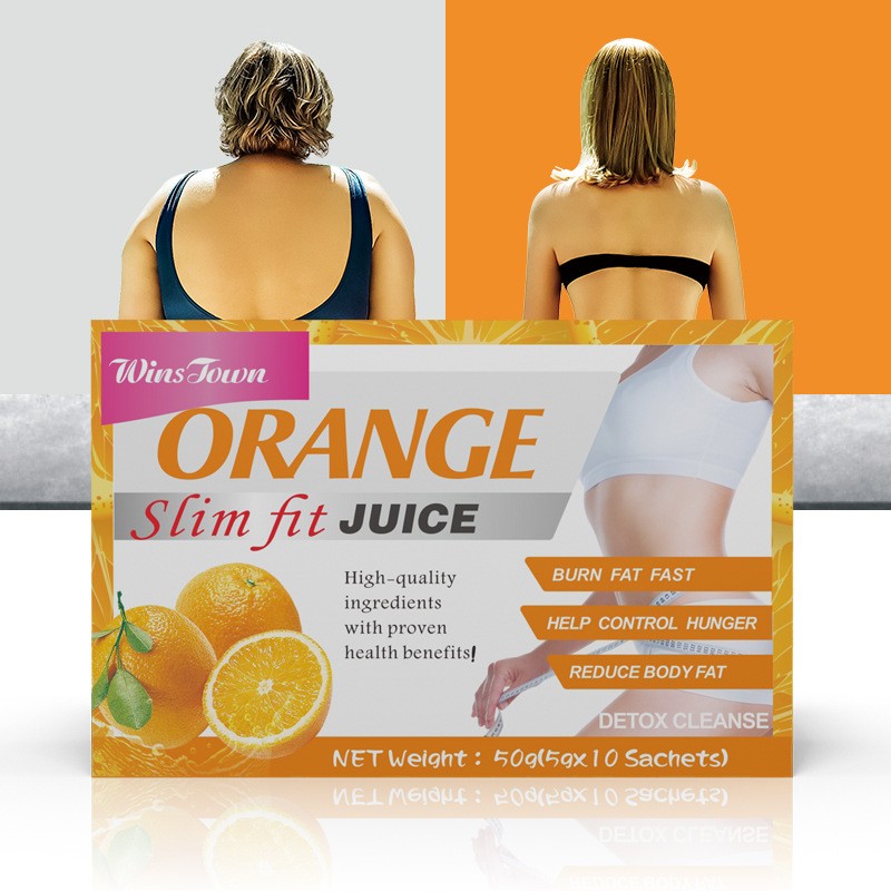 Slimming Fruit Juice Powder Orange Slim Fit Juice Weight Loss Proven Health Benefits Detox Cleanse Orange Drinks