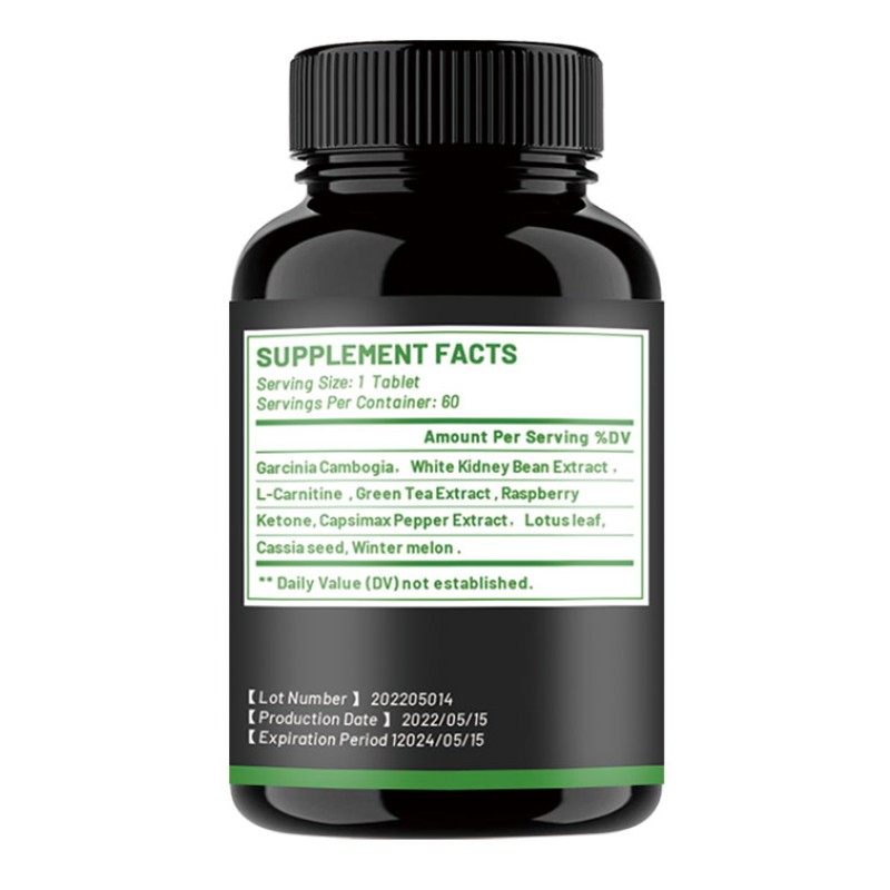 Custom Private Brand Natural Herbal Plus Fat Burner Pills Capsules Fat Burning Tablets