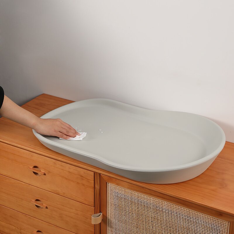 New EVA Material Waterproof Anti-Slip Baby Changing Pad with Standard Dresser Changing Bed Sofa Safety Strap