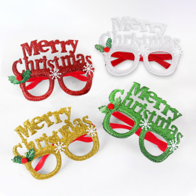Christmas Decoration Toy Enfeites De Natal Glasses Tree Party Decoration Glasses Gift Navidad Productos Novedosos Creative Toy