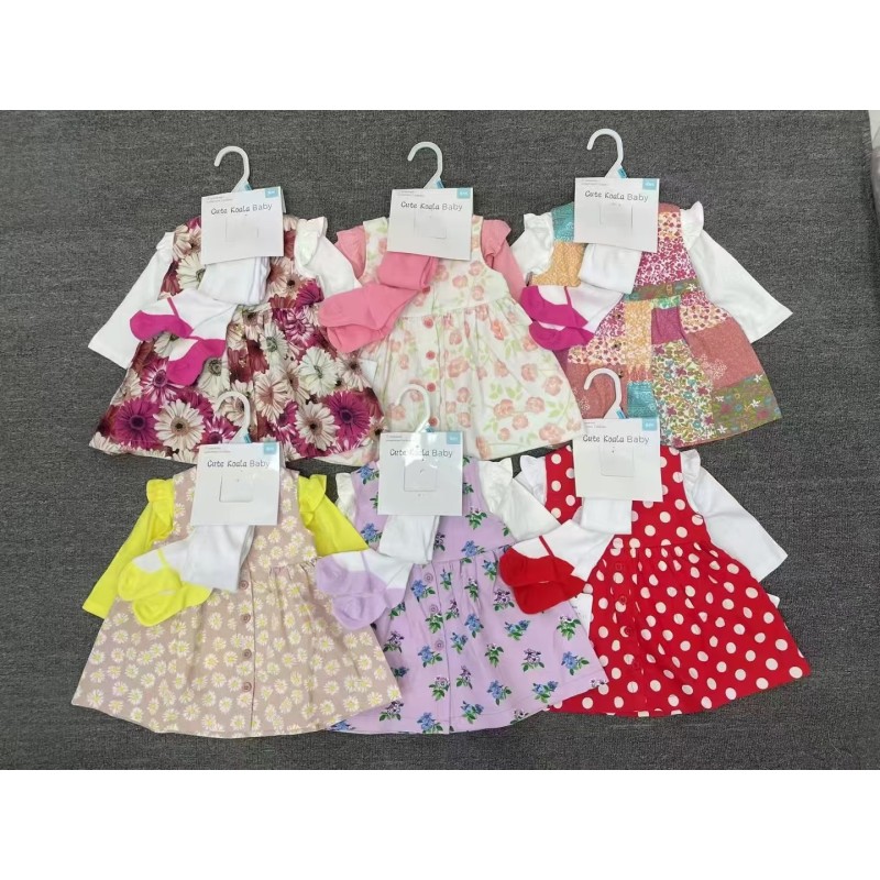 Cheap Robe De Baby Cute Koala Baby Clothing Petit Me Mini Line PL Baby Nicole Miller Toddler Gap Pretty Dress Set