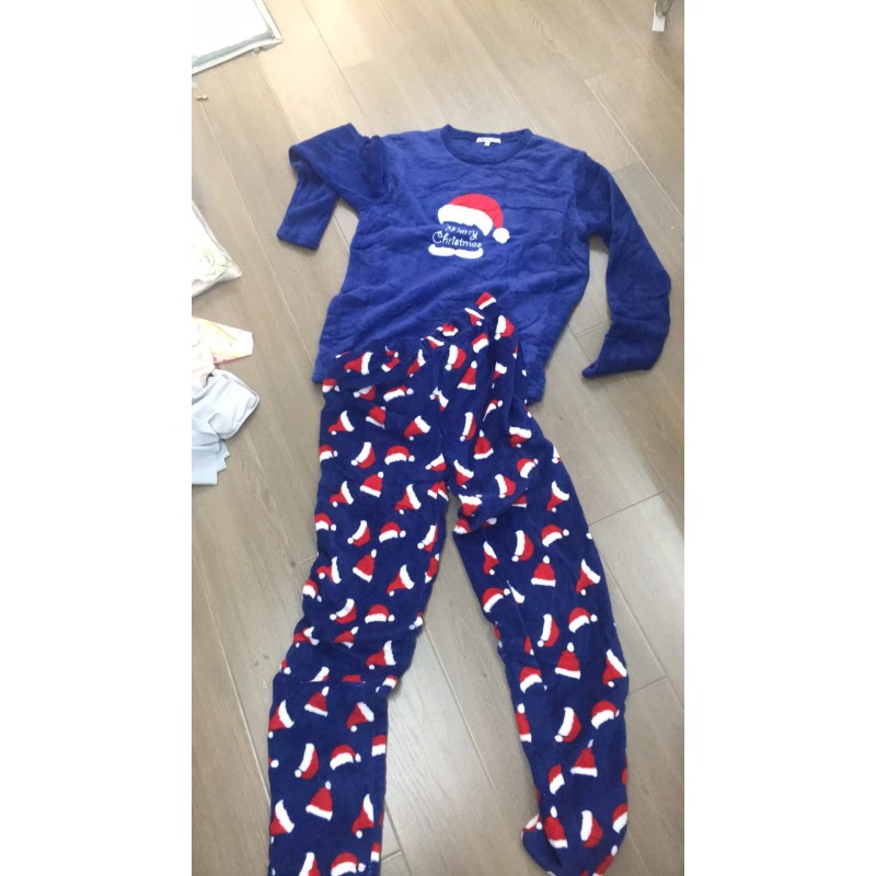 Women's Silk Christmas Children Baby Family Men's Pajamas Girl Boy Pajamas Ropa De Dormir Set Large Pack Winter Animal Pajamas