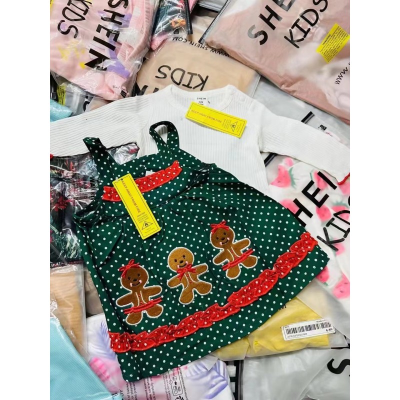 Cheap Wholesale Girl Bay Mixed Baby Clothing Set