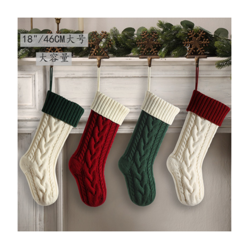 Christmas Novelty Products Ball Tree Santa Claus Boot Ornaments 2025 Calcetines De Navidad Children Socks Decoration Product Novedosos