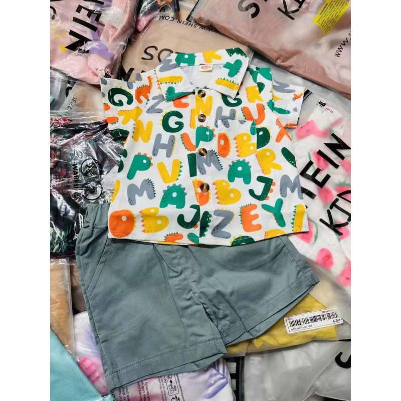 Cheap Wholesale Girl Bay Mixed Baby Clothing Set